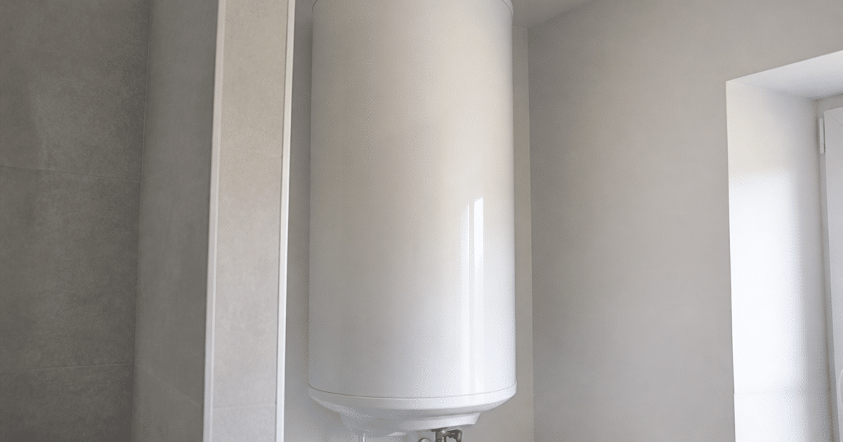 Reservoir cylindrique blanc Atlantic Zeneo pose murale verticale