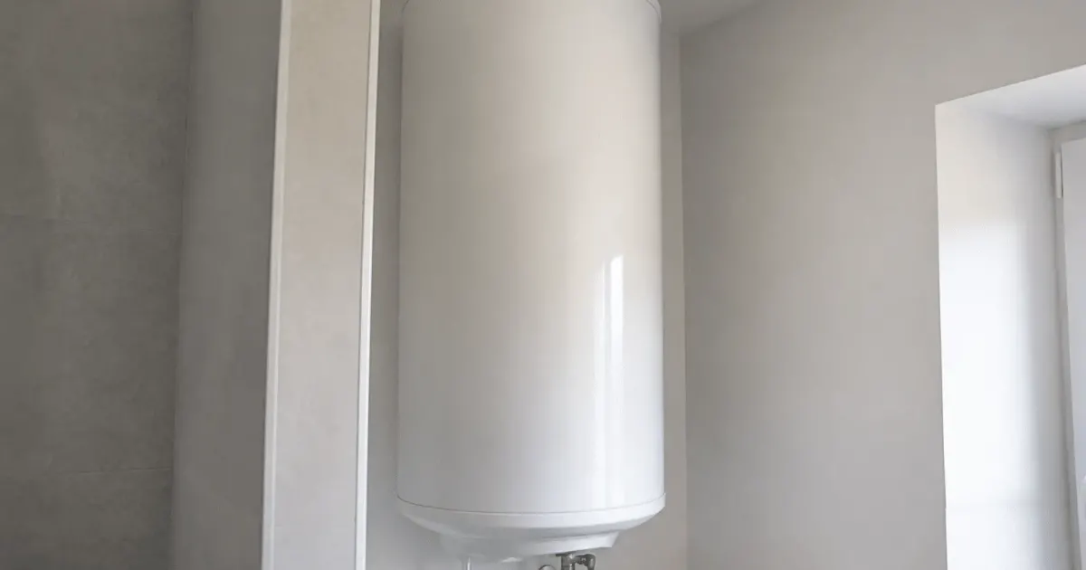 Reservoir cylindrique blanc Atlantic Zeneo pose murale verticale